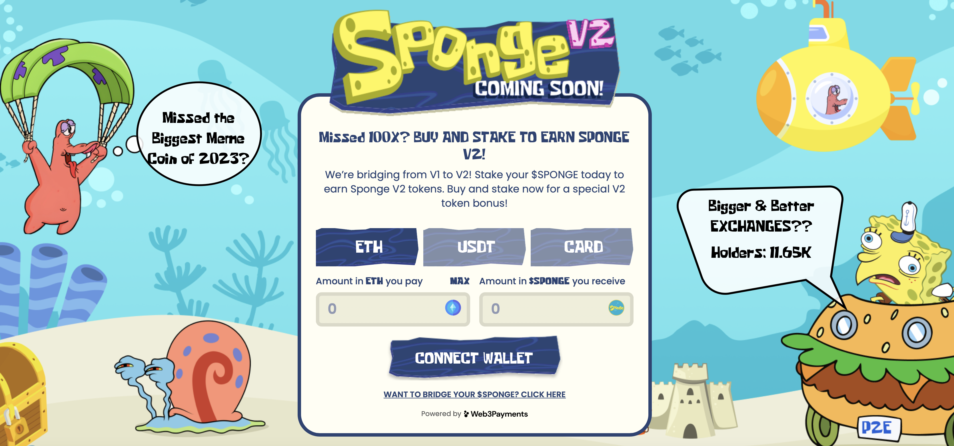 Sponge Website 
