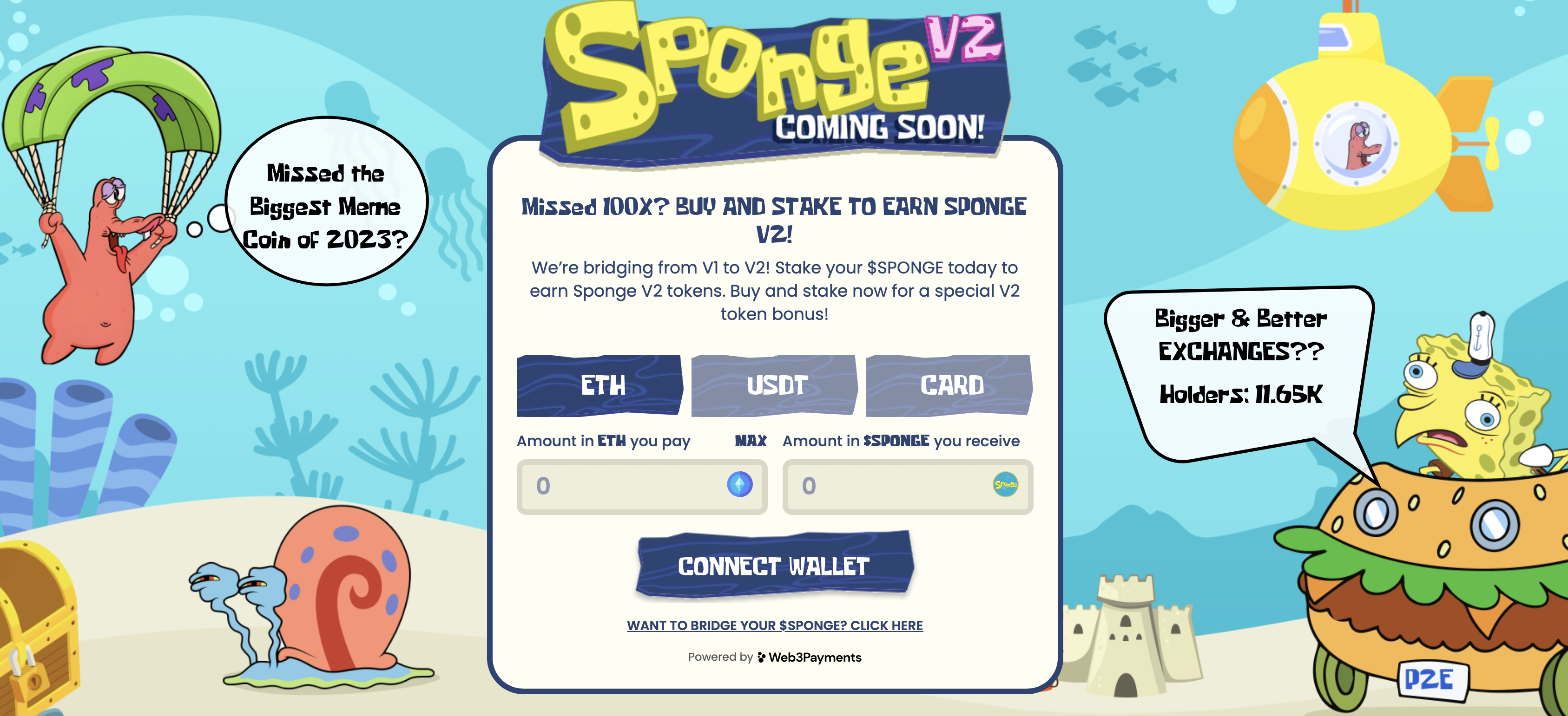 Sponge Website 