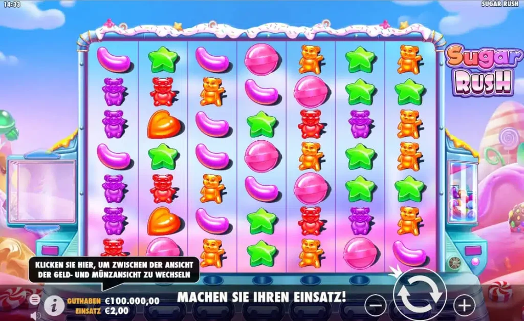 Online-Spielautomat-Sugar-Rush